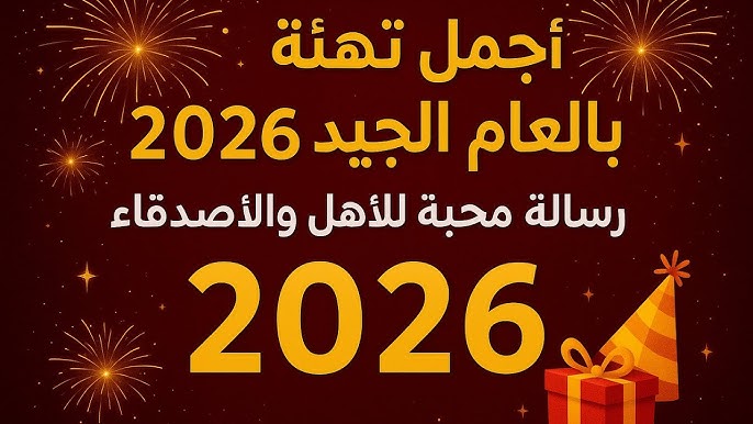 رسائل تهنئة رأس السنة الأرشيف - كلام بنات